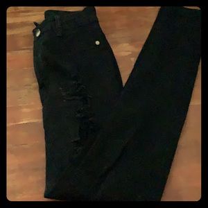 Fashion Nova Jeans they hug your body together.